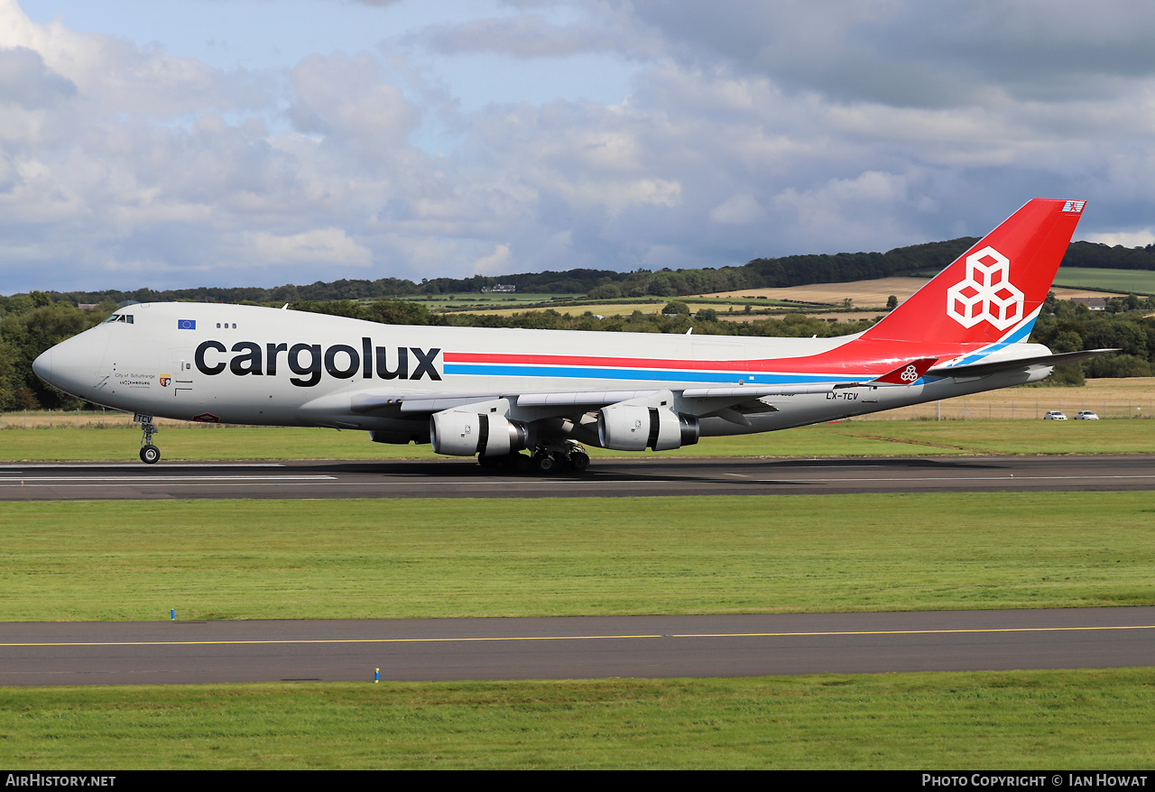 Aircraft Photo of LX-TCV | Boeing 747-4R7F/SCD | Cargolux | AirHistory.net #599263