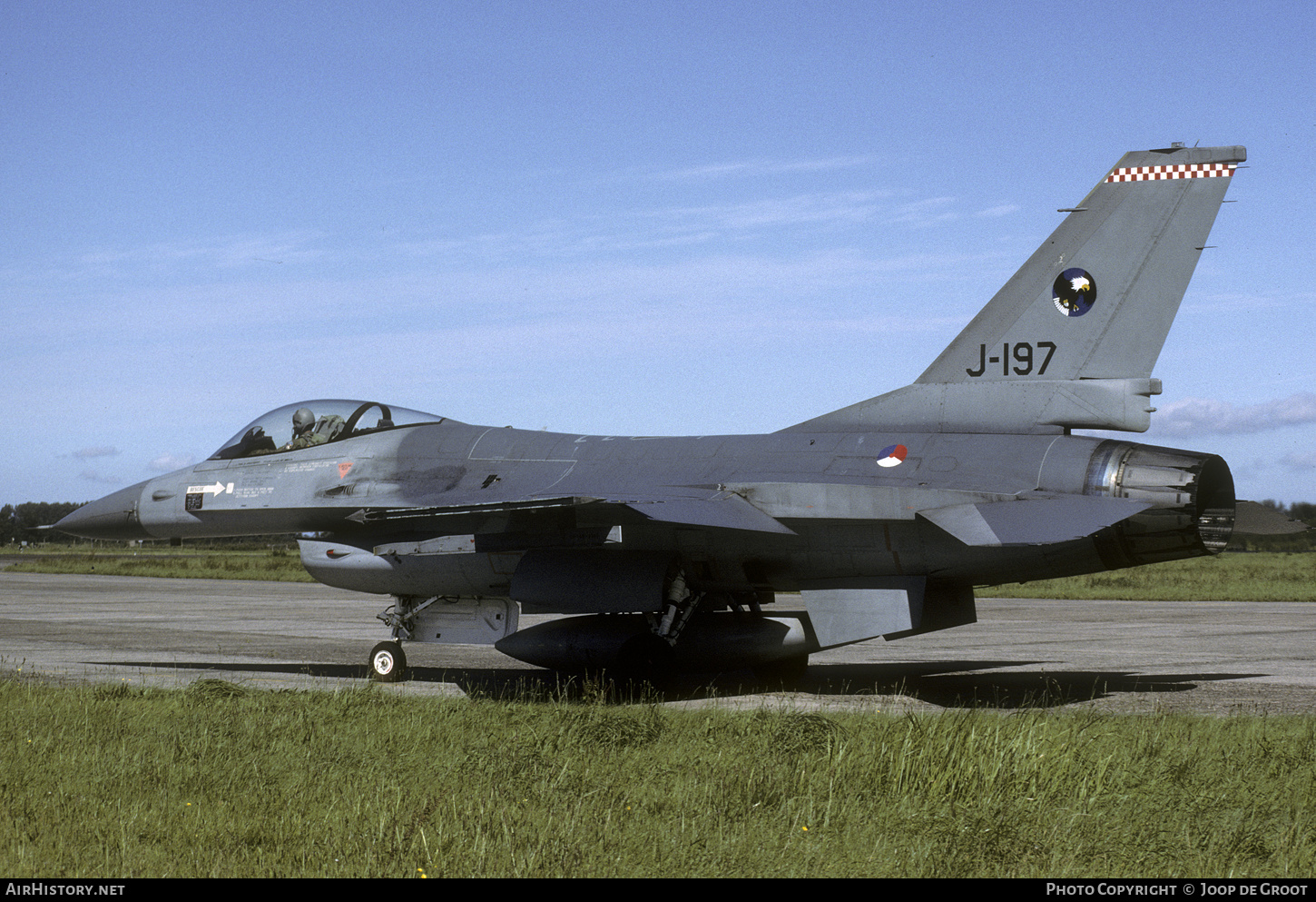 Aircraft Photo of J-197 | General Dynamics F-16A Fighting Falcon | Netherlands - Air Force | AirHistory.net #599282