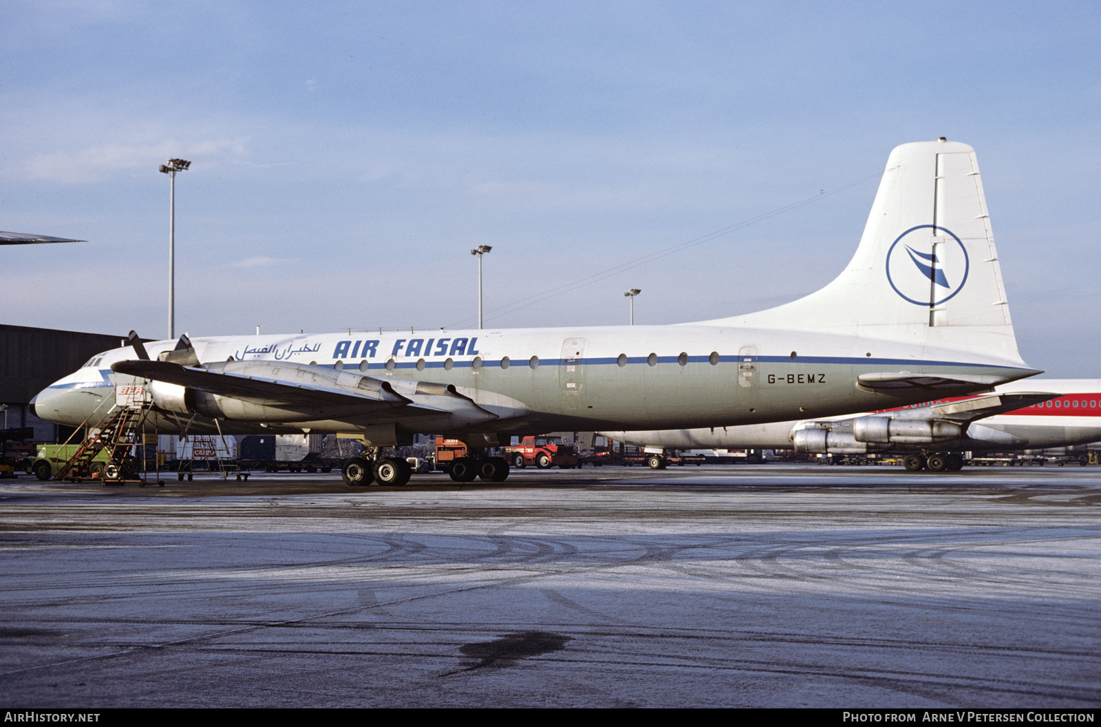 Aircraft Photo of G-BEMZ | Bristol 175 Britannia 253F | Air Faisal | AirHistory.net #599288