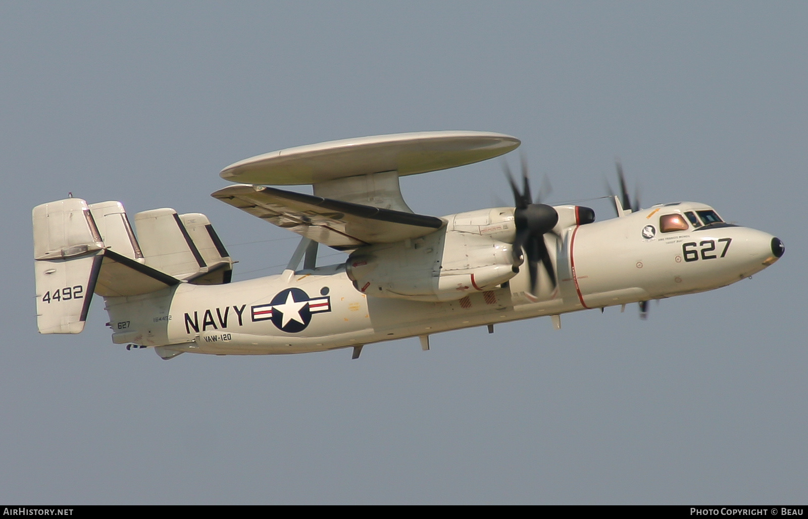 Aircraft Photo of 164492 | Grumman E-2C Hawkeye | USA - Navy | AirHistory.net #599289