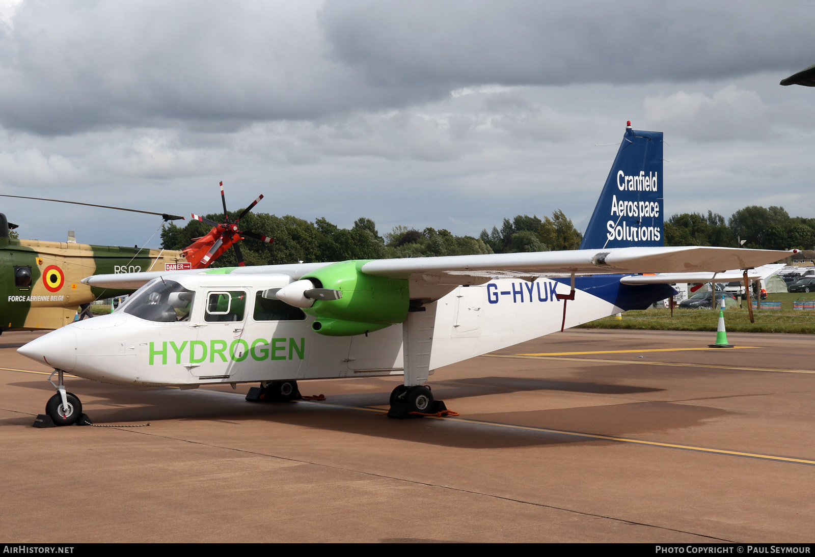 Aircraft Photo of G-HYUK | Britten-Norman BN-2B-20 Islander | Hydrogen UK | AirHistory.net #599301