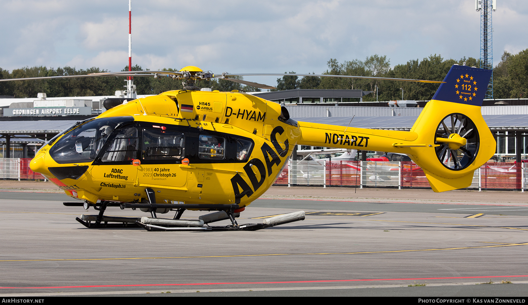 Aircraft Photo of D-HYAM | Airbus Helicopters EC-145 (BK-117 D-2) | ADAC Luftrettung | AirHistory.net #599313