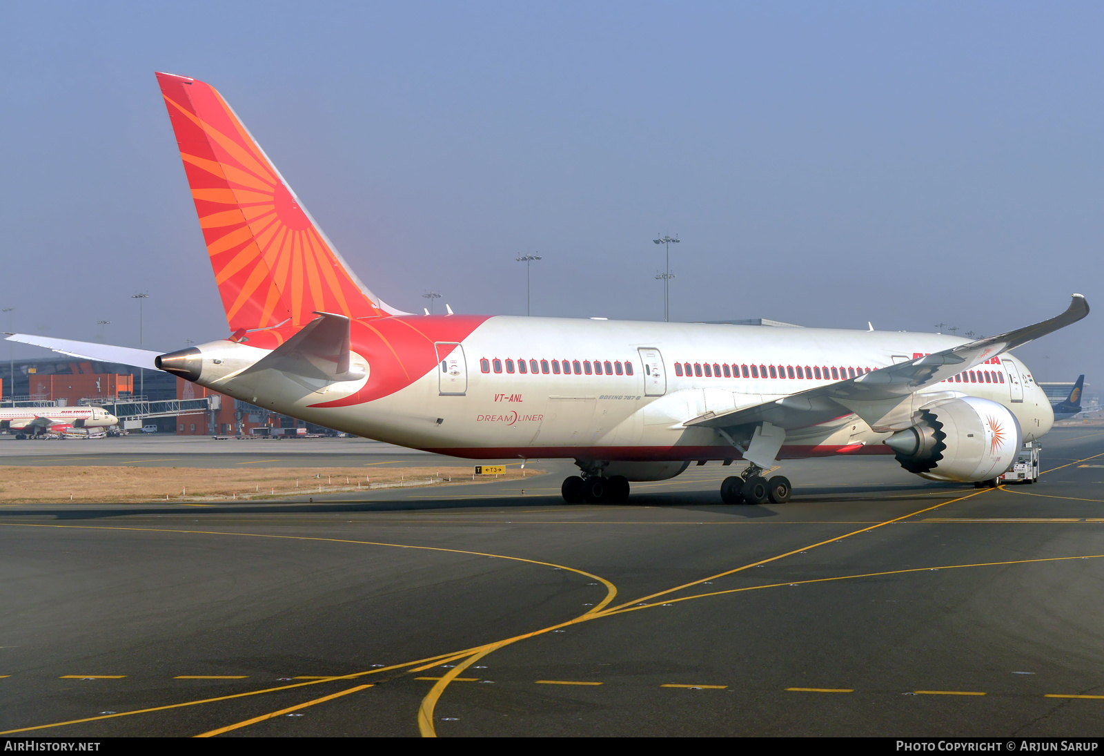 Aircraft Photo of VT-ANL | Boeing 787-8 Dreamliner | Air India | AirHistory.net #599315