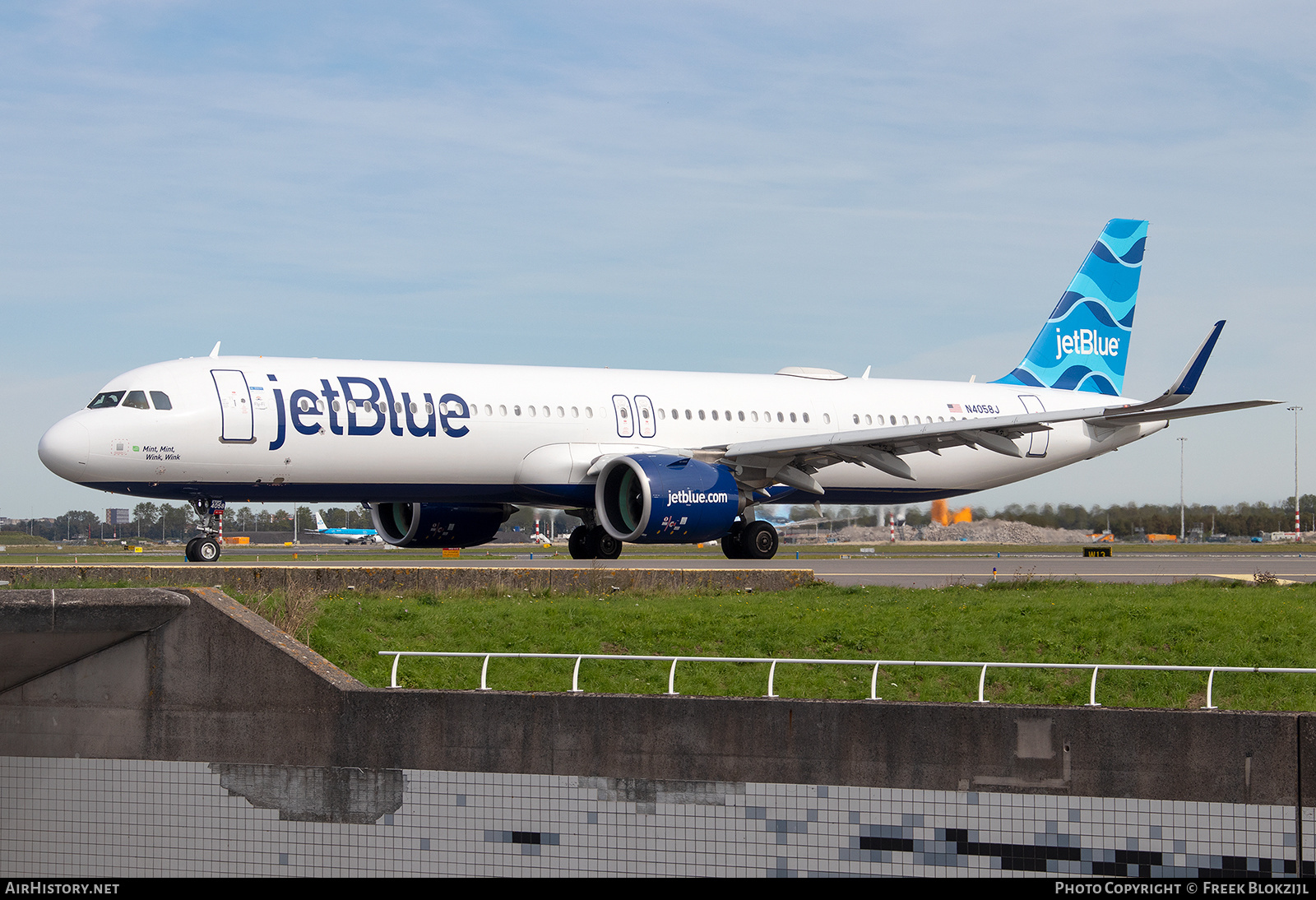 Aircraft Photo of N4058J | Airbus A321-271NX | JetBlue Airways | AirHistory.net #599344