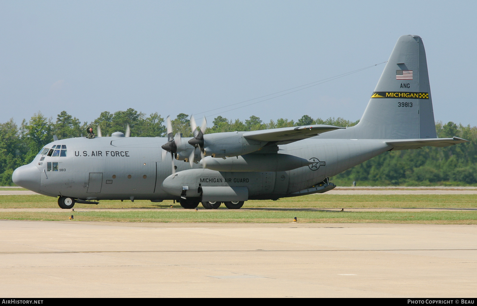 Aircraft Photo of 63-9813 | Lockheed C-130E Hercules (L-382) | USA - Air Force | AirHistory.net #599348