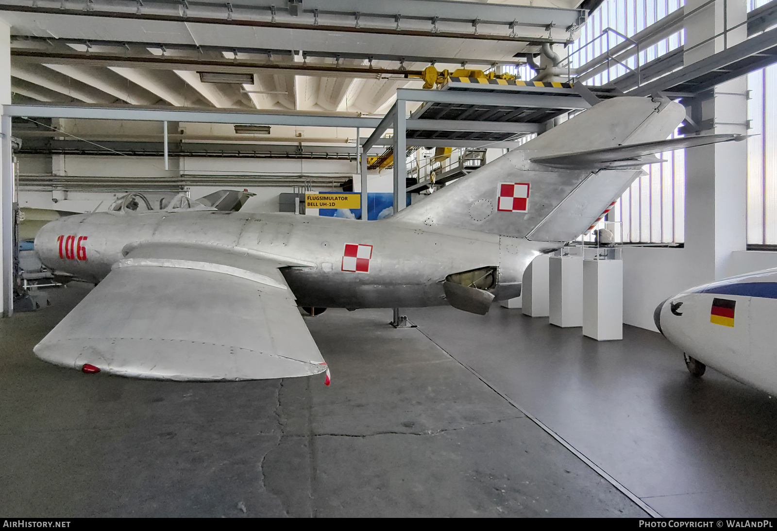 Aircraft Photo of 106 | PZL-Mielec Lim-2 (MiG-15bis) | Poland - Air Force | AirHistory.net #599349
