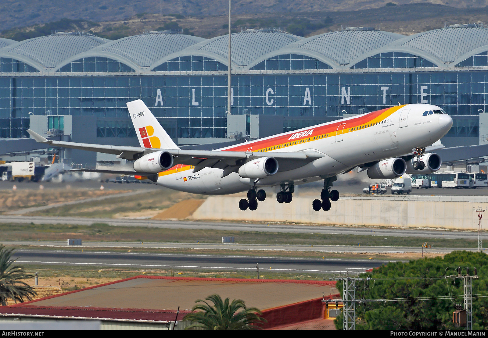 Aircraft Photo of EC-GUQ | Airbus A340-313 | Iberia | AirHistory.net #599351