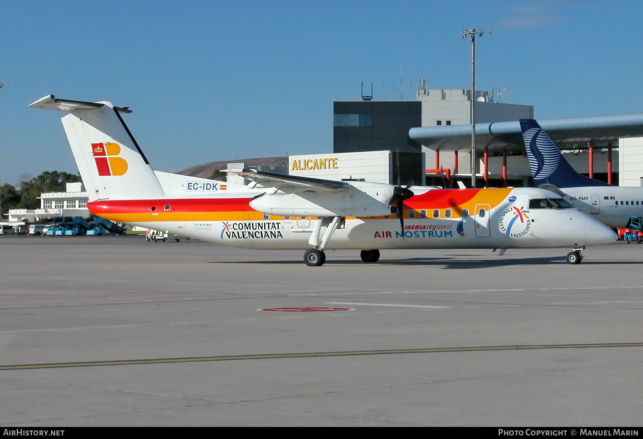 Aircraft Photo of EC-IDK | Bombardier DHC-8-315Q Dash 8 | Iberia Regional | AirHistory.net #599355