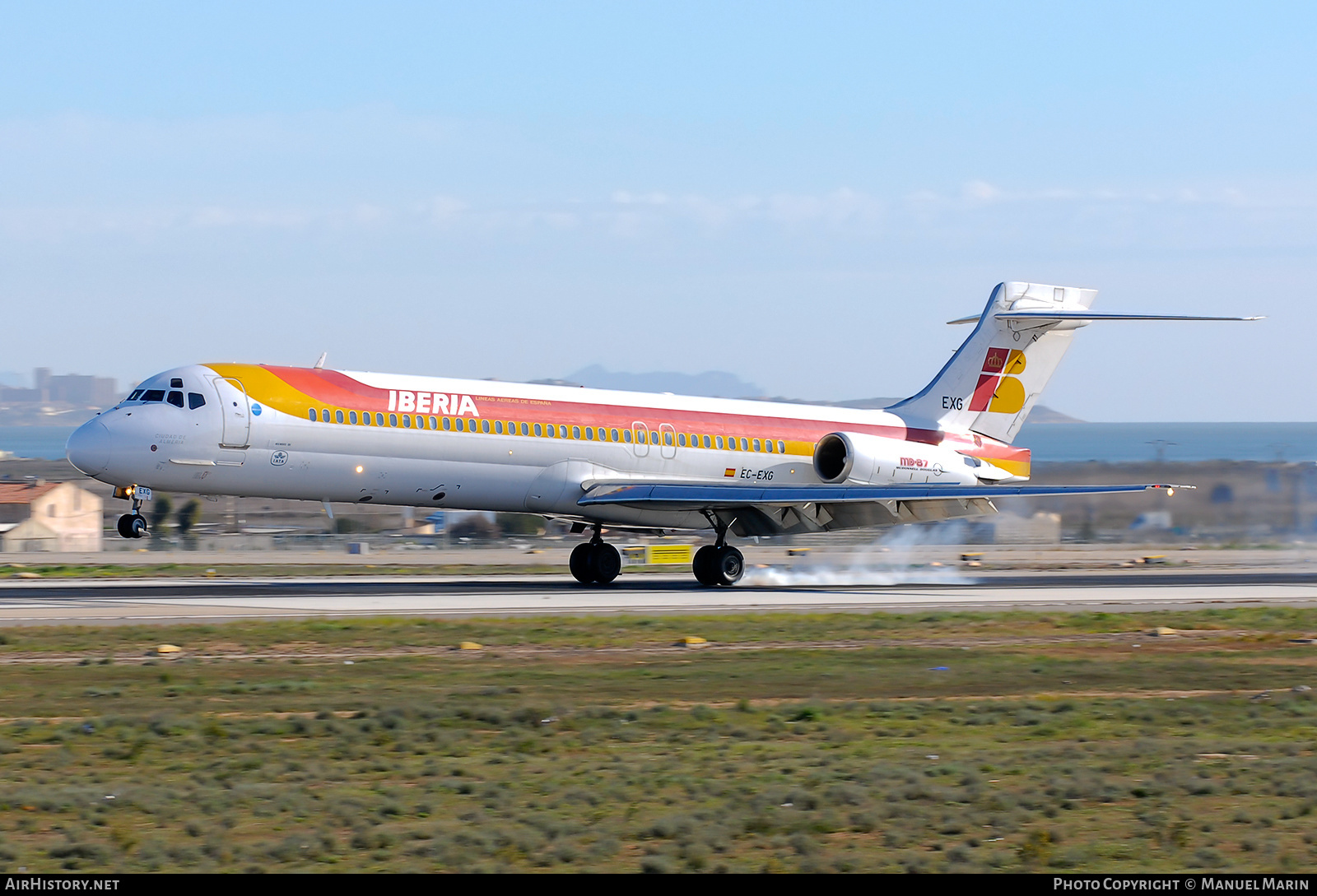 Aircraft Photo of EC-EXG | McDonnell Douglas MD-87 (DC-9-87) | Iberia | AirHistory.net #599357