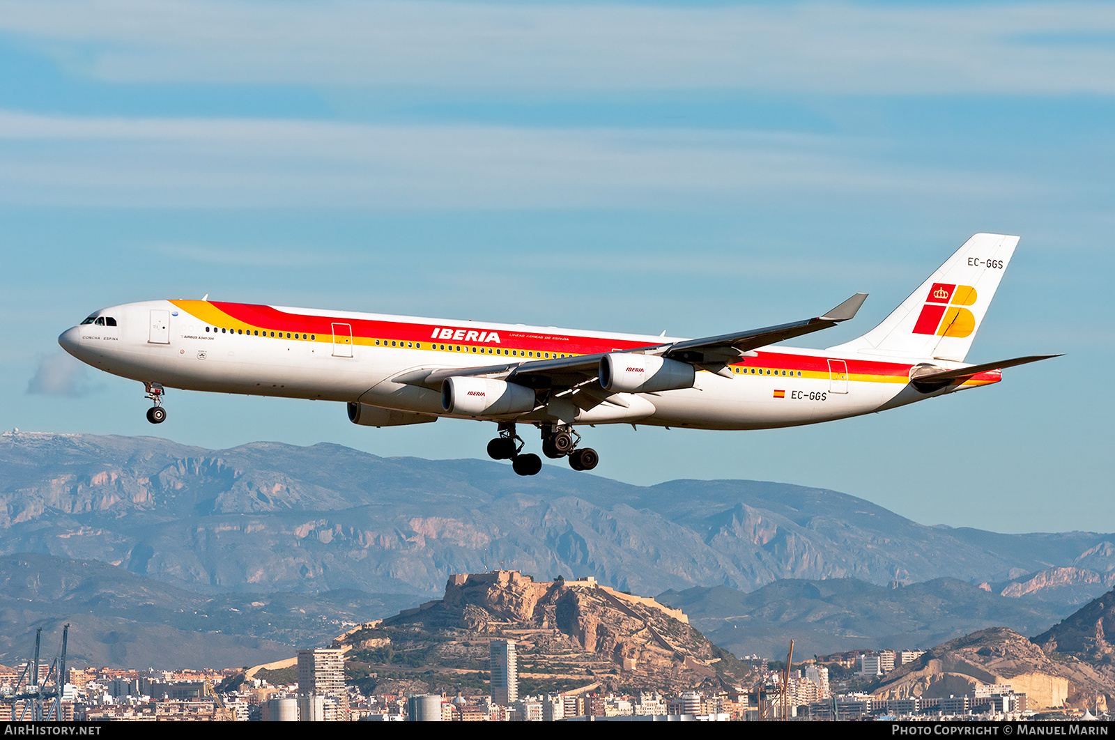 Aircraft Photo of EC-GGS | Airbus A340-313 | Iberia | AirHistory.net #599365