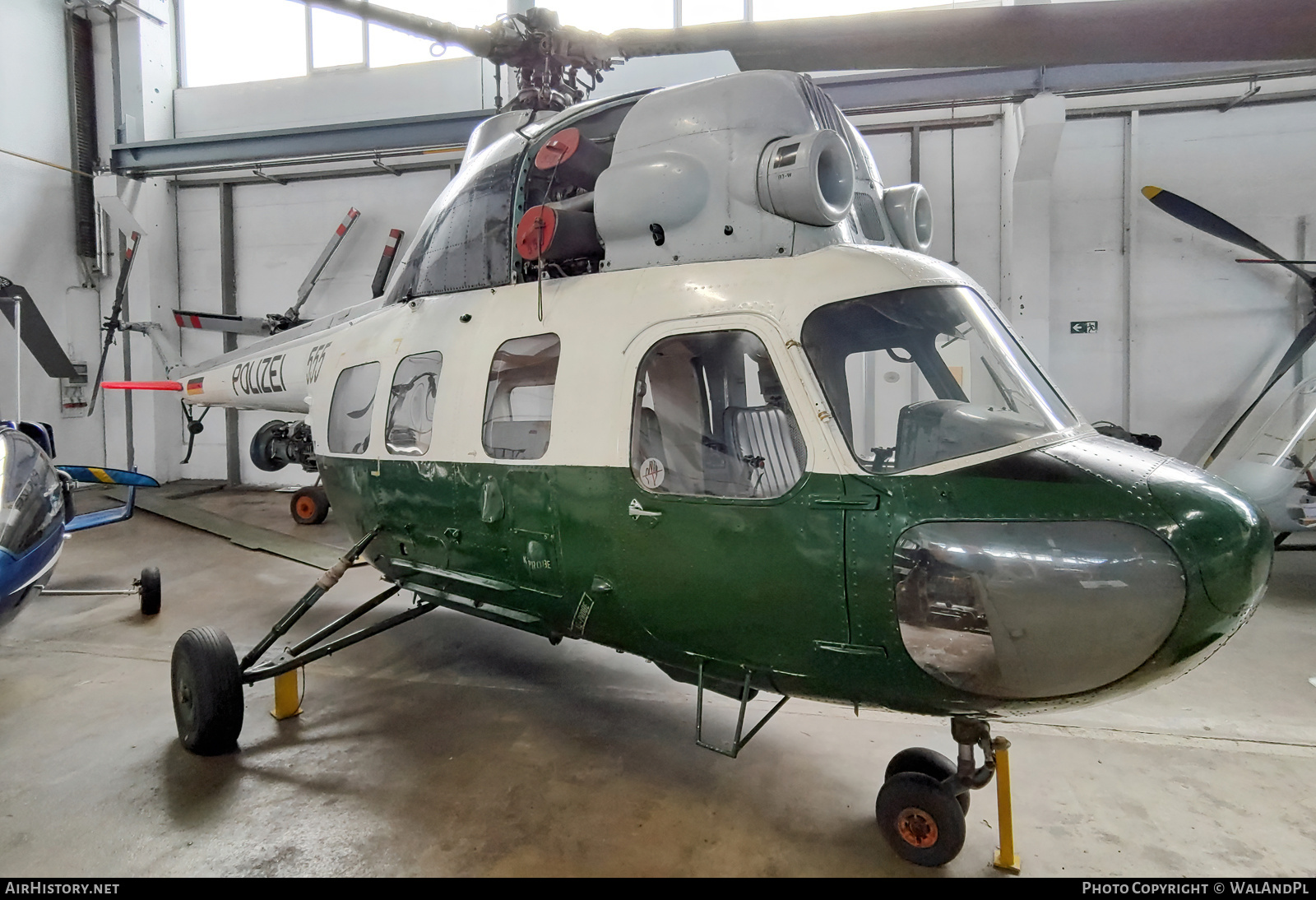Aircraft Photo of 555 | Mil Mi-2U | Polizei | AirHistory.net #599370