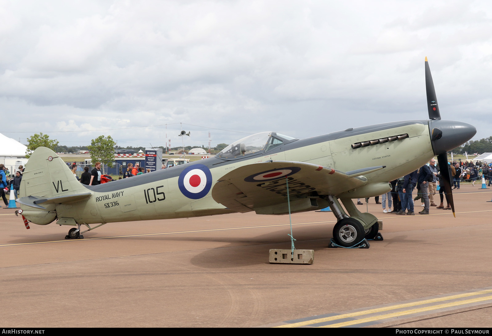 Aircraft Photo of G-KASX / SX336 | Supermarine 395 Seafire F17 | UK - Navy | AirHistory.net #599389