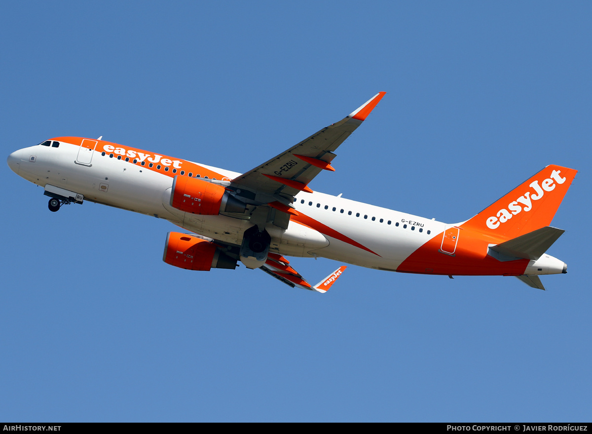 Aircraft Photo of G-EZRU | Airbus A320-214 | EasyJet | AirHistory.net #599399