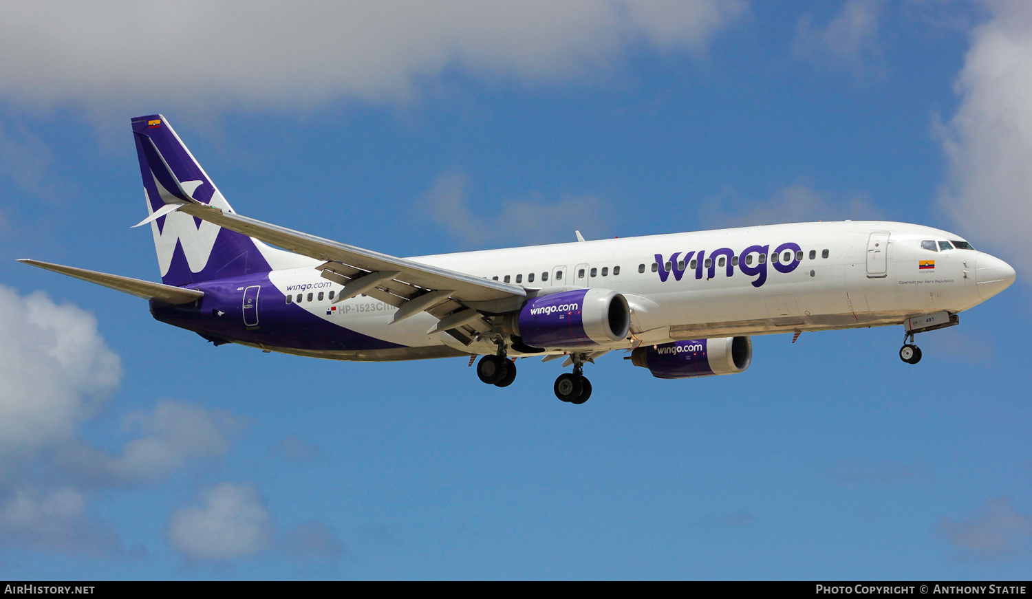 Aircraft Photo of HP-1523CMP | Boeing 737-8V3 | Wingo | AirHistory.net #599406