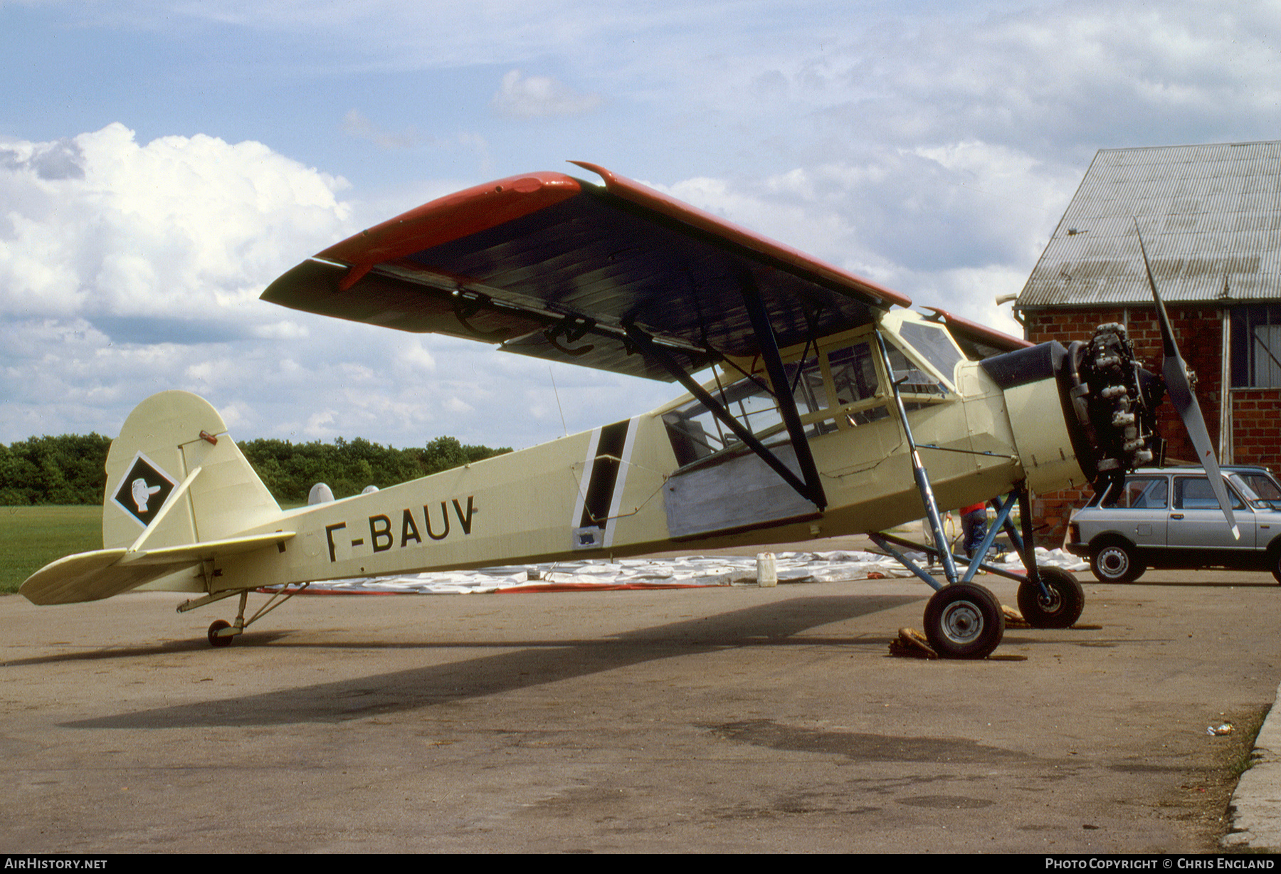 Aircraft Photo of F-BAUV | Morane-Saulnier MS.505 Criquet | AirHistory.net #599417