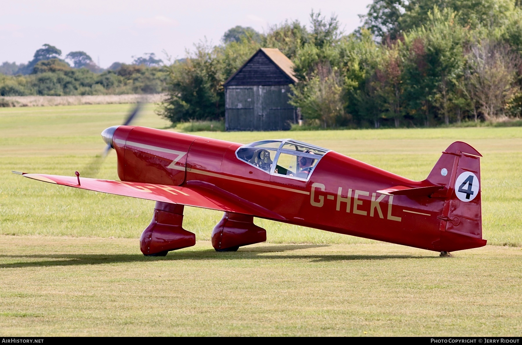Aircraft Photo of G-HEKL | Percival E.2 Replica Mew Gull | AirHistory.net #599434