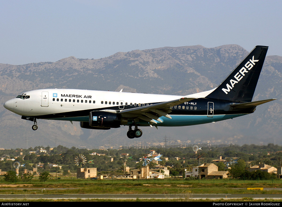 Aircraft Photo of OY-MLY | Boeing 737-73S | Maersk Air | AirHistory.net #599441