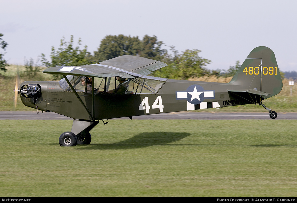 Aircraft Photo of OK-EUP08 / 480091 | Piper L-4J Grasshopper (J-3C-65) | USA - Army | AirHistory.net #599445