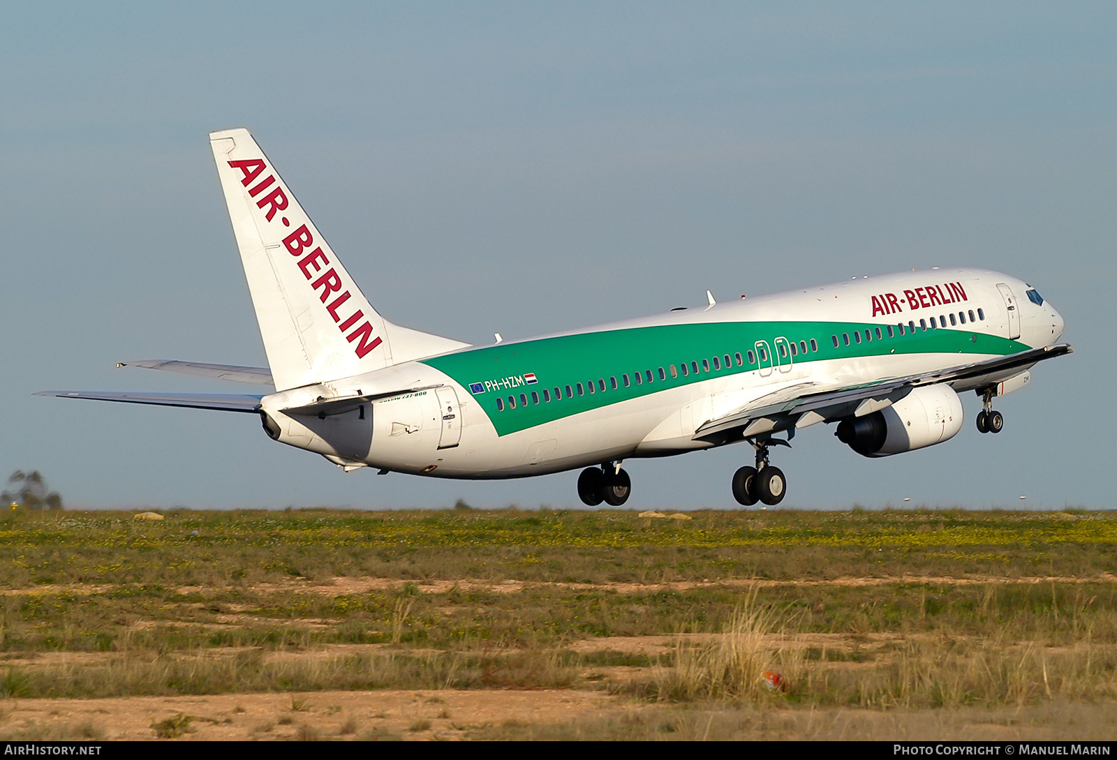 Aircraft Photo of PH-HZM | Boeing 737-8K2 | Air Berlin | AirHistory.net #599453