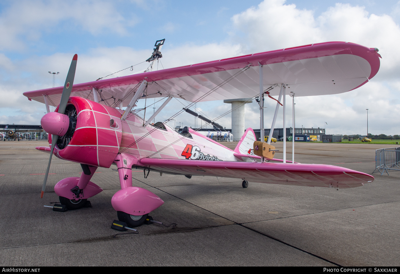 Aircraft Photo of N450D | Boeing PT-13D Kaydet (E75) | 46 Aviation | AirHistory.net #599457