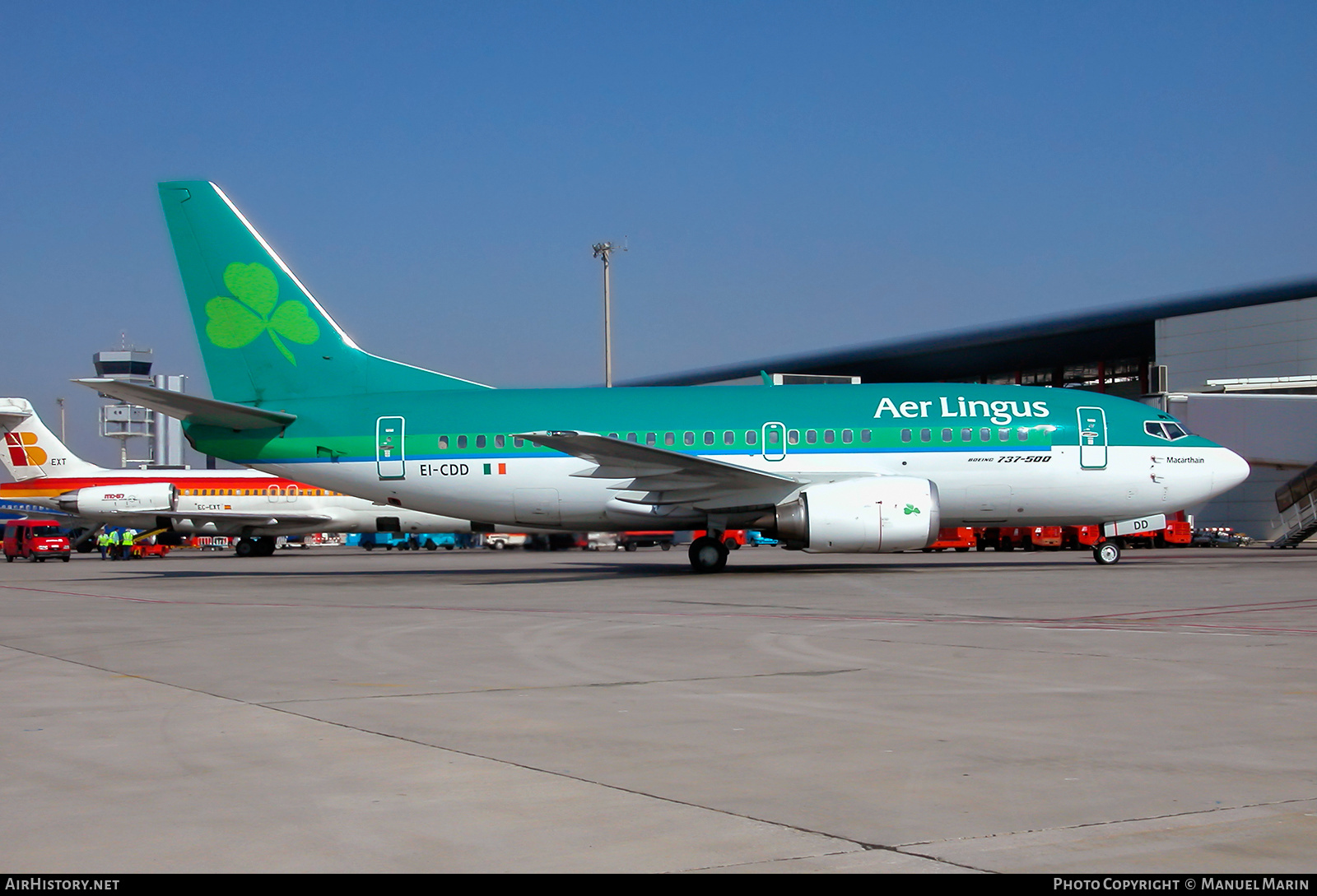 Aircraft Photo of EI-CDD | Boeing 737-548 | Aer Lingus | AirHistory.net #599460