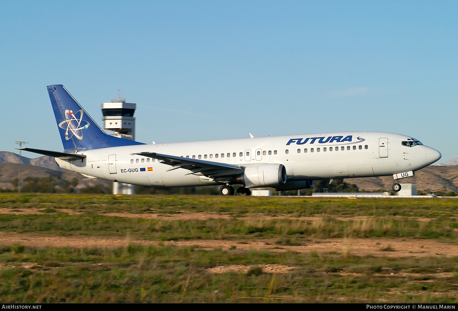 Aircraft Photo of EC-GUG | Boeing 737-4S3 | Futura International Airways | AirHistory.net #599475