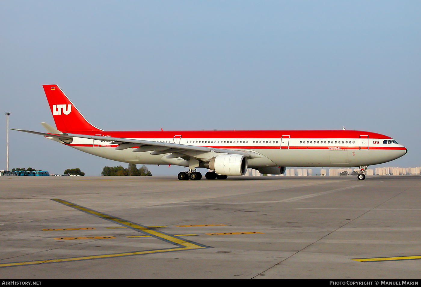 Aircraft Photo of D-AERK | Airbus A330-322 | LTU - Lufttransport-Unternehmen | AirHistory.net #599492