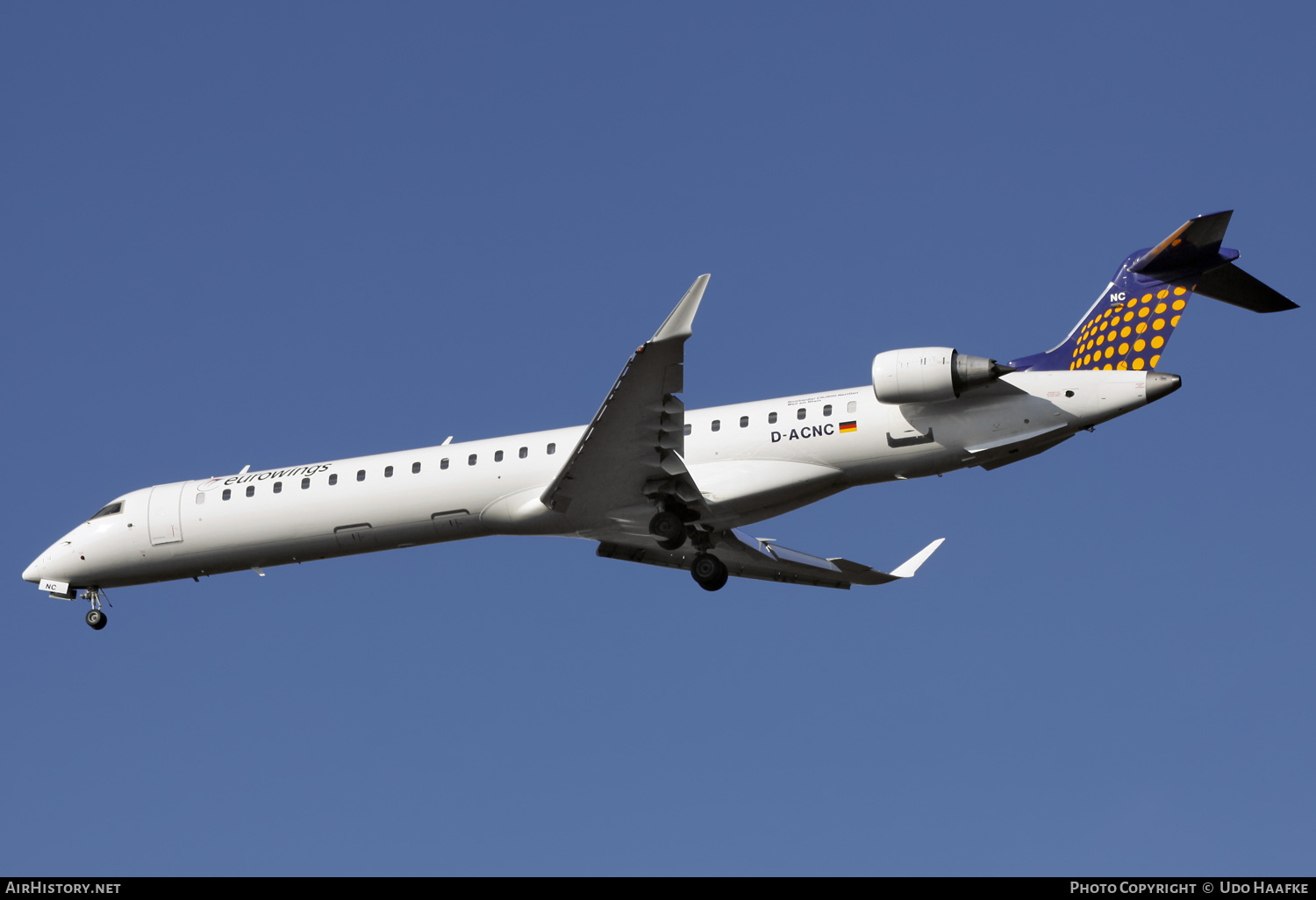 Aircraft Photo of D-ACNC | Bombardier CRJ-900LR (CL-600-2D24) | Eurowings | AirHistory.net #599503