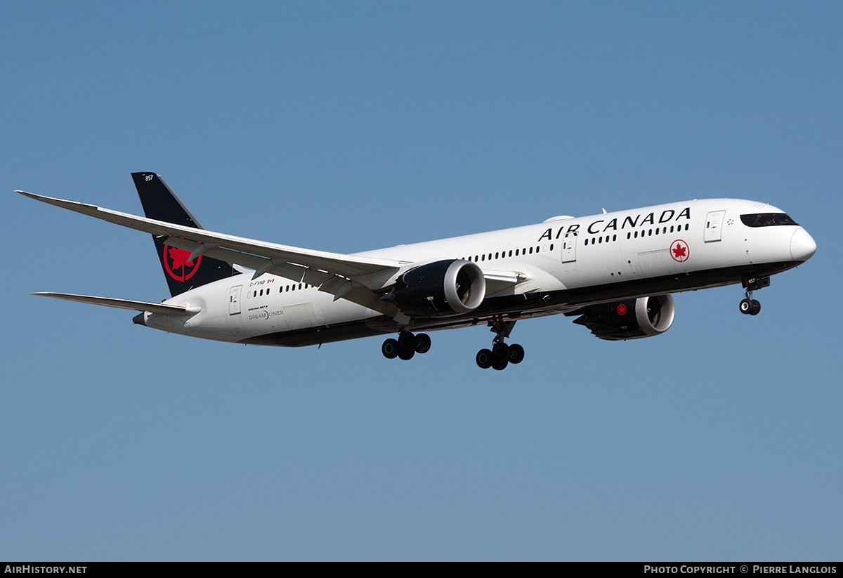 Aircraft Photo of C-FVNB | Boeing 787-9 Dreamliner | Air Canada | AirHistory.net #599521