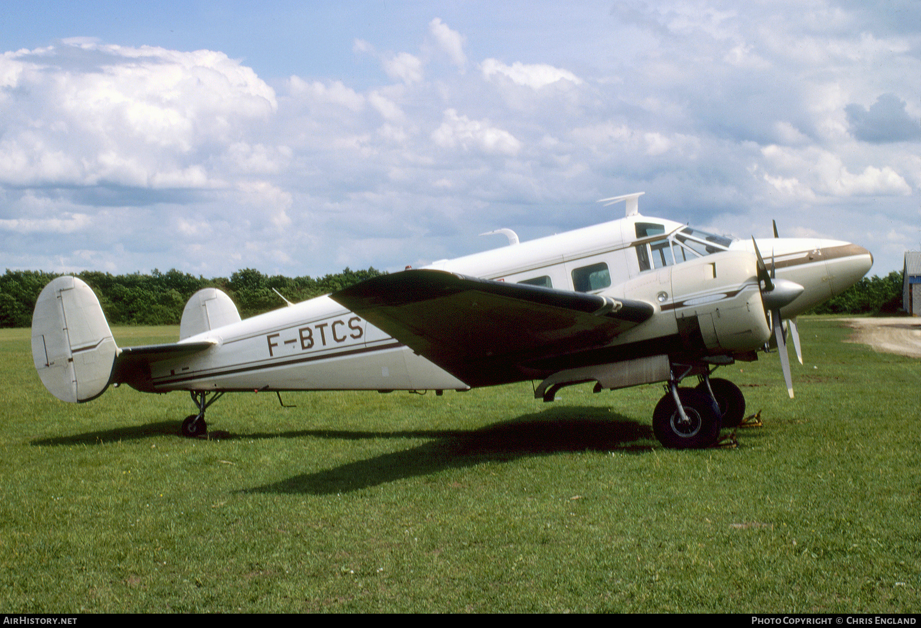 Aircraft Photo of F-BTCS | Beech E18S | AirHistory.net #599532