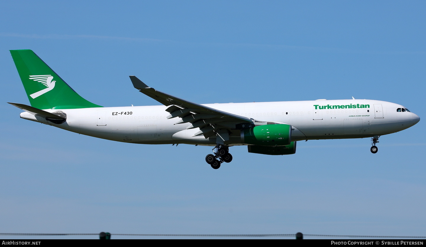 Aircraft Photo of EZ-F430 | Airbus A330-243/P2F | Turkmenistan Airlines | AirHistory.net #599534
