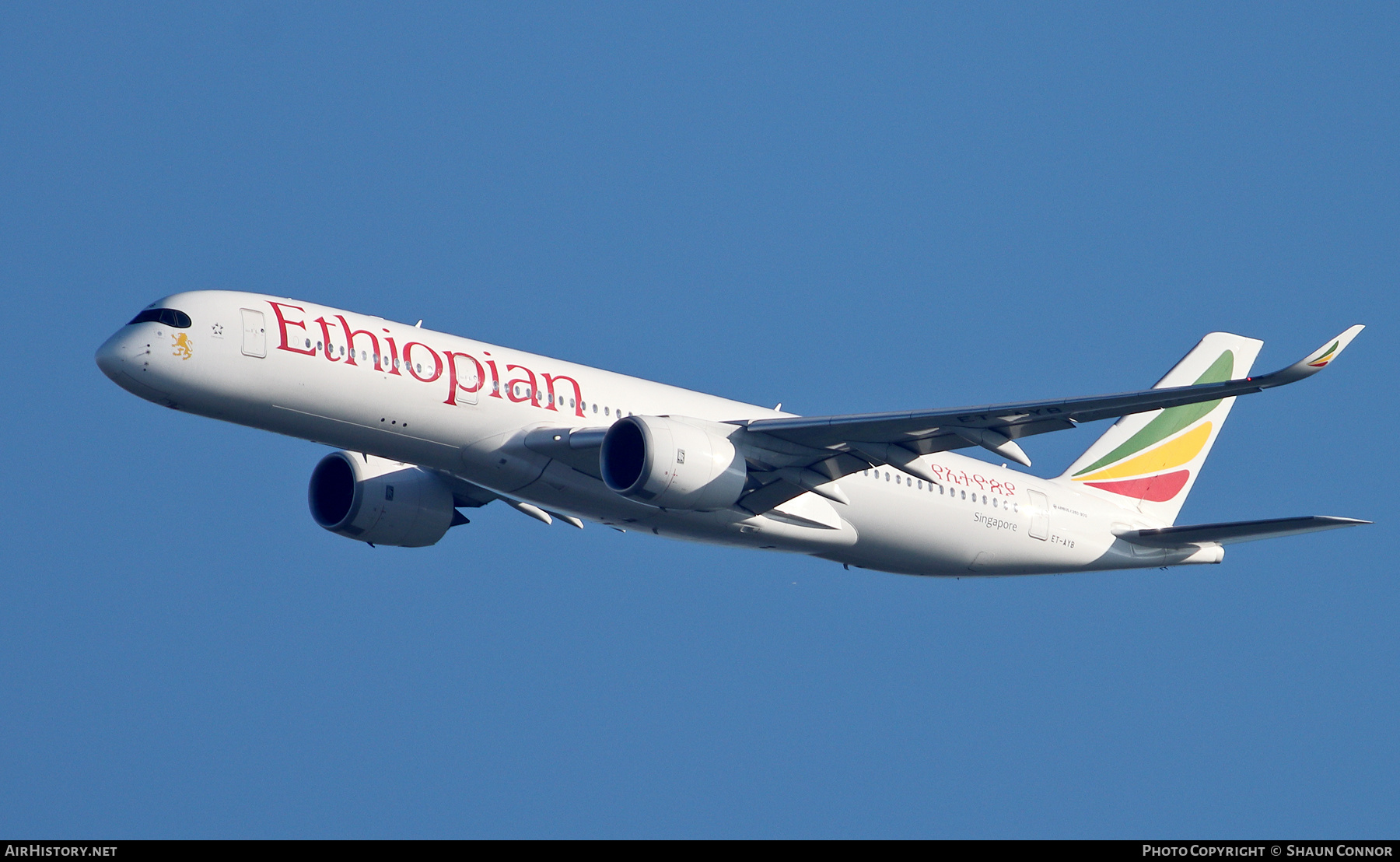 Aircraft Photo of ET-AYB | Airbus A350-941 | Ethiopian Airlines | AirHistory.net #599538