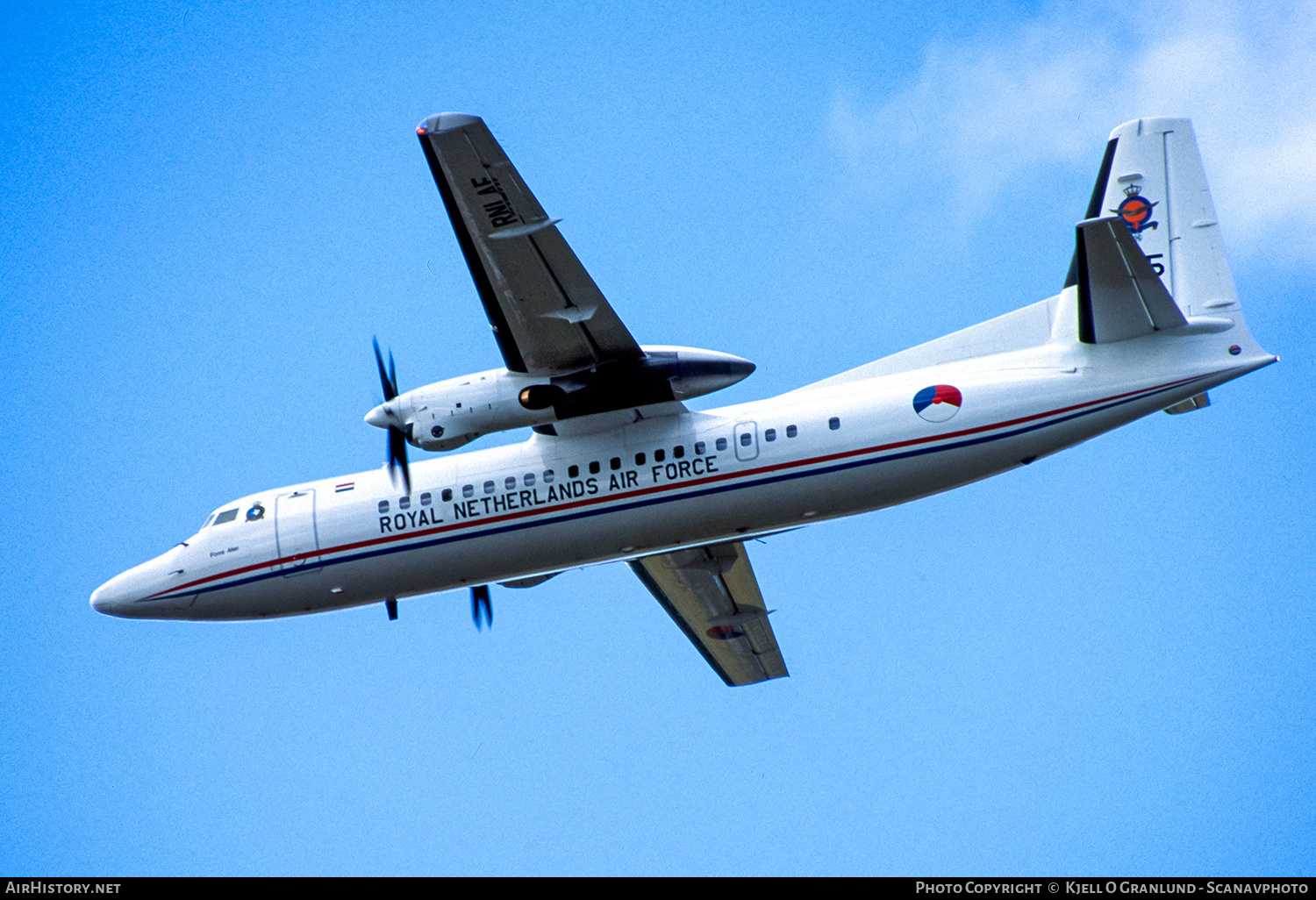 Aircraft Photo of U-05 | Fokker 50 | Netherlands - Air Force | AirHistory.net #599544