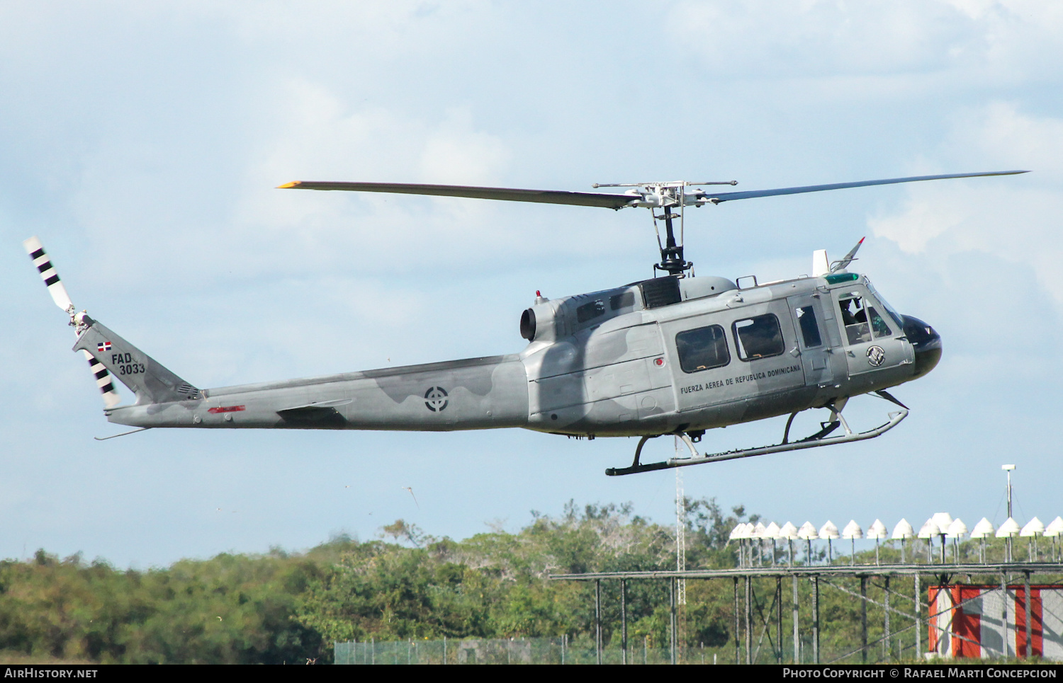 Aircraft Photo of 3033 / FAD 3033 | Bell UH-1H Iroquois | Dominican Republic - Air Force | AirHistory.net #599550