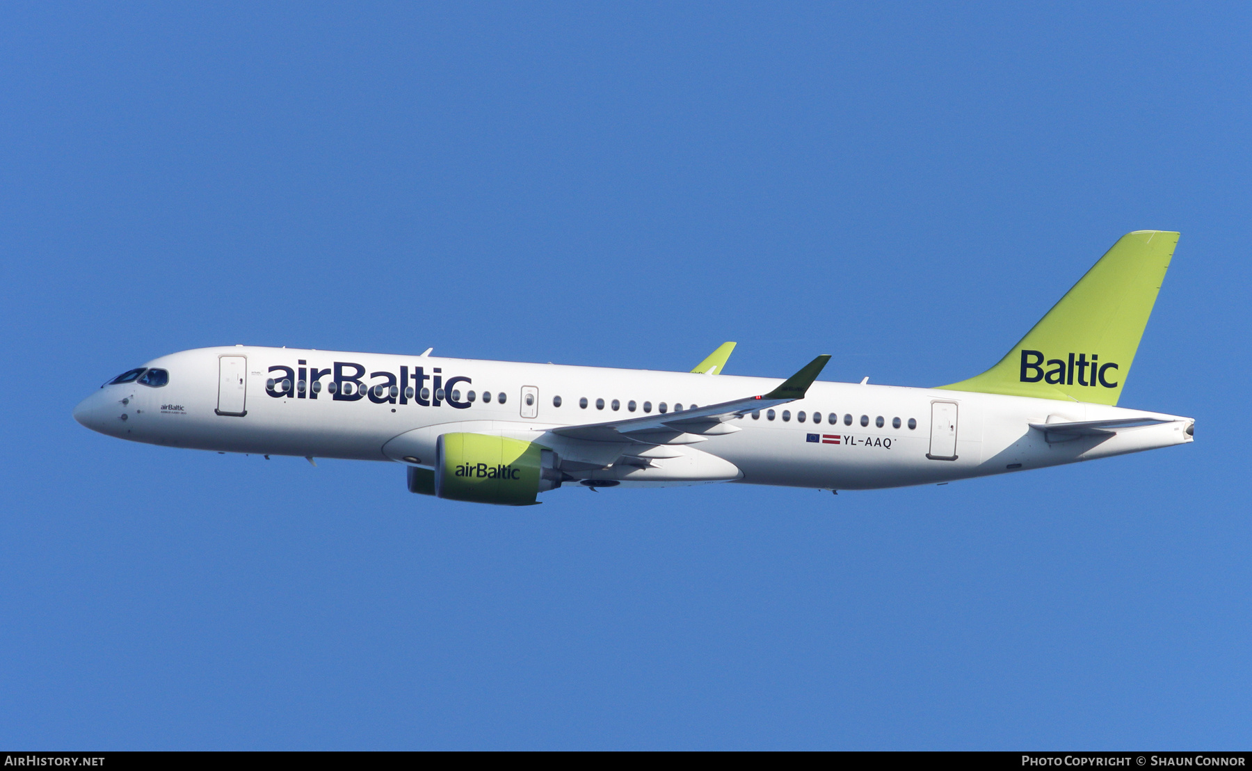 Aircraft Photo of YL-AAQ | Airbus A220-371 (BD-500-1A11) | AirBaltic | AirHistory.net #599551