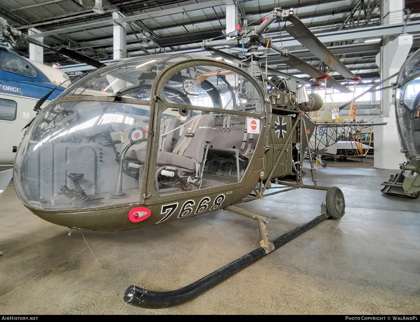 Aircraft Photo of 7668 | Sud SE-3130 Alouette II | Germany - Army | AirHistory.net #599573