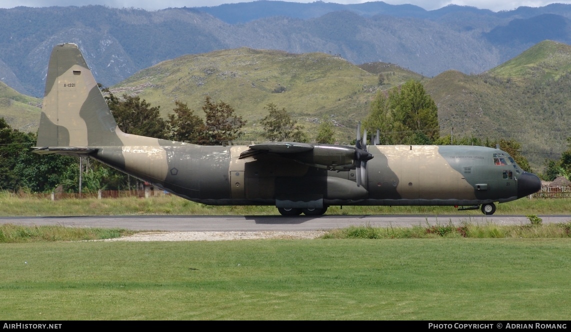 Aircraft Photo of A-1321 | Lockheed C-130H-30 Hercules (L-382) | Indonesia - Air Force | AirHistory.net #599577
