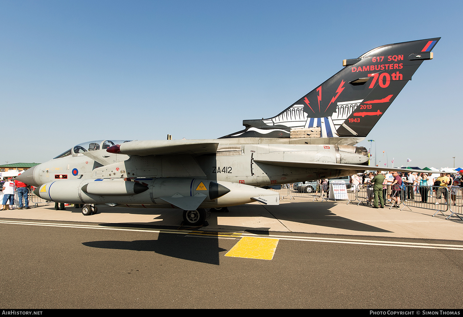 Aircraft Photo of ZA412 | Panavia Tornado GR4 | UK - Air Force | AirHistory.net #599595