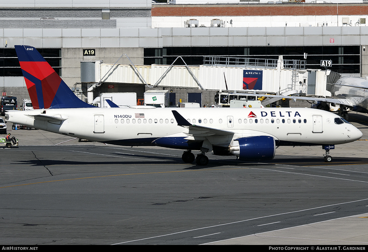 Aircraft Photo of N140DU | Airbus A220-171 (BD-500-1A10) | Delta Air Lines | AirHistory.net #599604