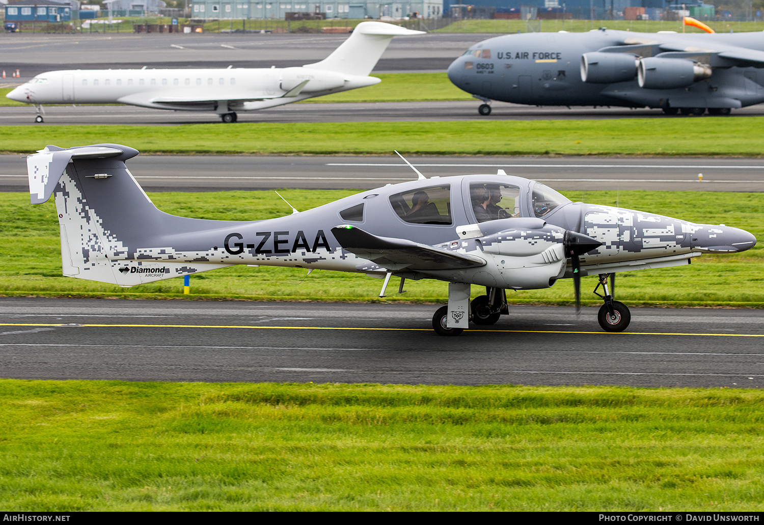 Aircraft Photo of G-ZEAA | Diamond DA62 MPP | AirHistory.net #599610