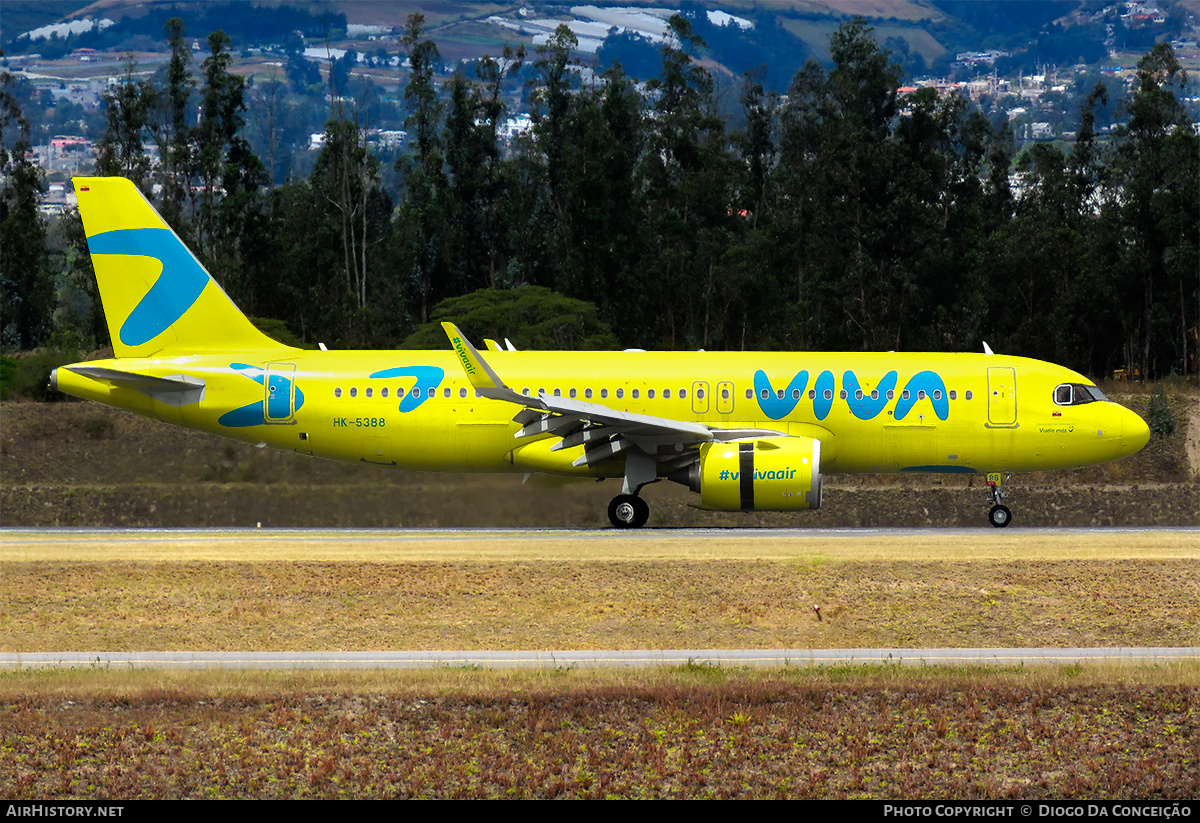 Aircraft Photo of HK-5388 | Airbus A320-251N | Viva Air | AirHistory.net #599613