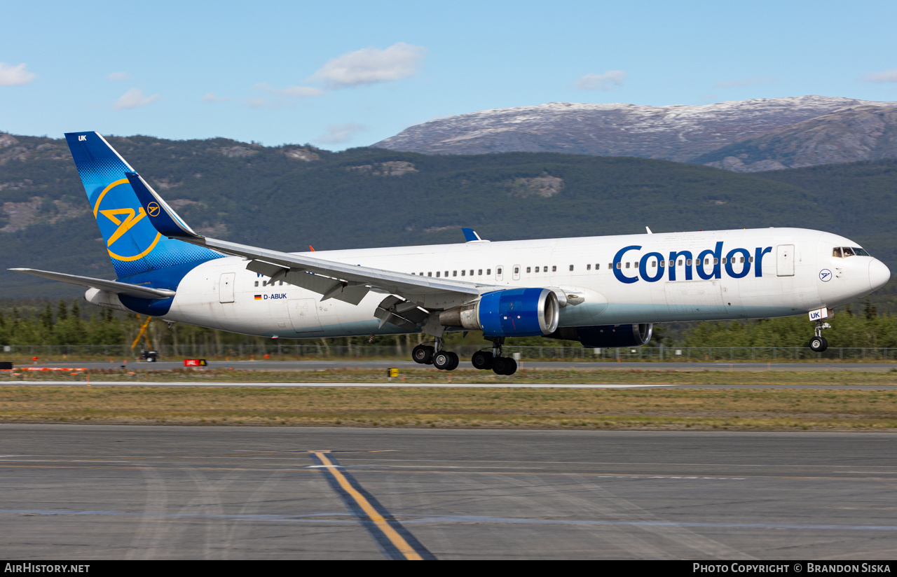Aircraft Photo of D-ABUK | Boeing 767-343/ER | Condor Flugdienst | AirHistory.net #599626