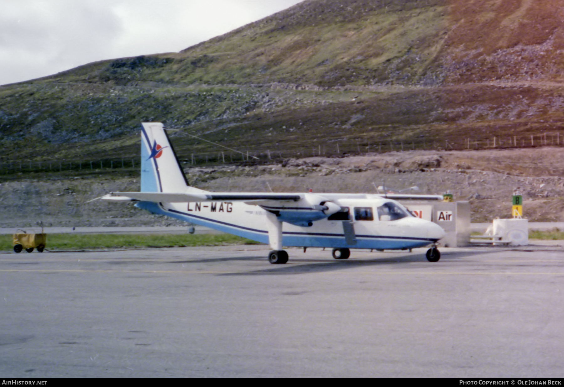 Aircraft Photo of LN-MAG | Britten-Norman BN-2A-21 Islander | Norving | AirHistory.net #599633