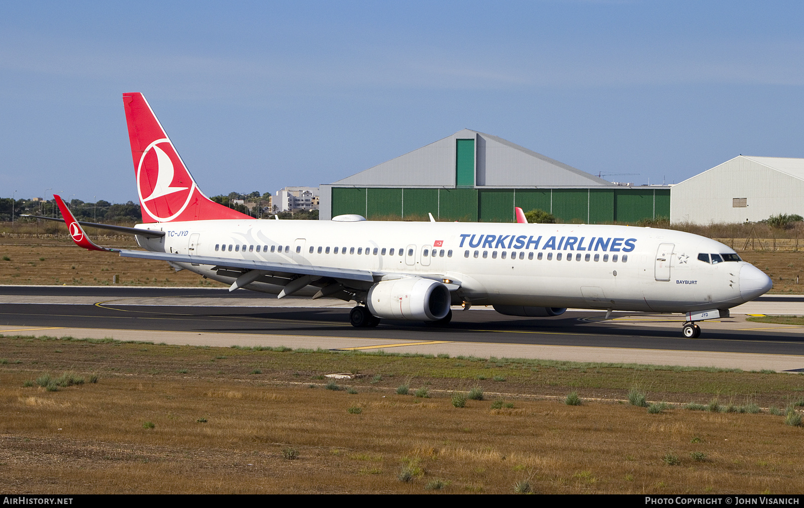 Aircraft Photo of TC-JYD | Boeing 737-9F2/ER | Turkish Airlines | AirHistory.net #599657