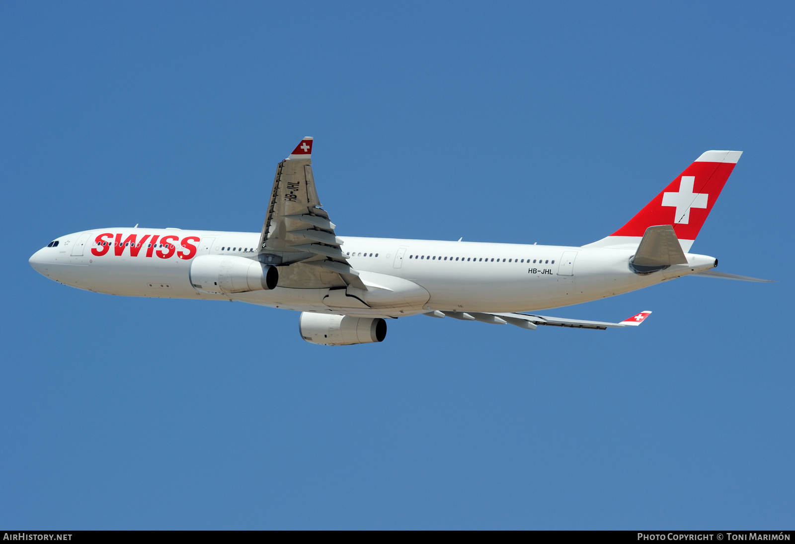 Aircraft Photo of HB-JHL | Airbus A330-343E | Swiss International Air Lines | AirHistory.net #599666
