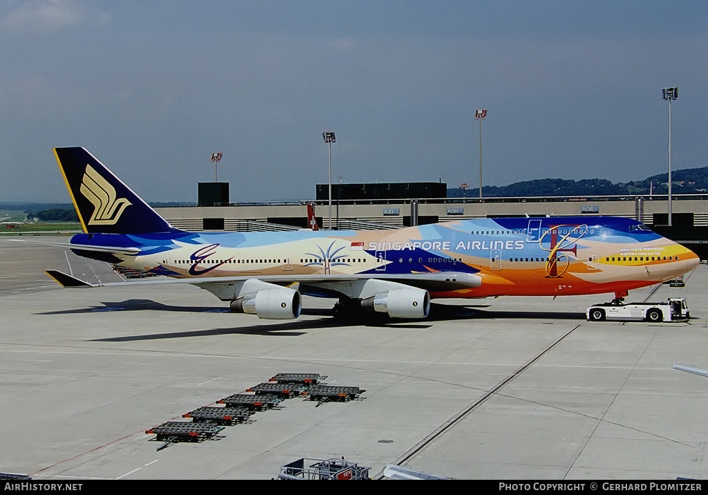 Aircraft Photo of 9V-SPL | Boeing 747-412 | Singapore Airlines | AirHistory.net #599671