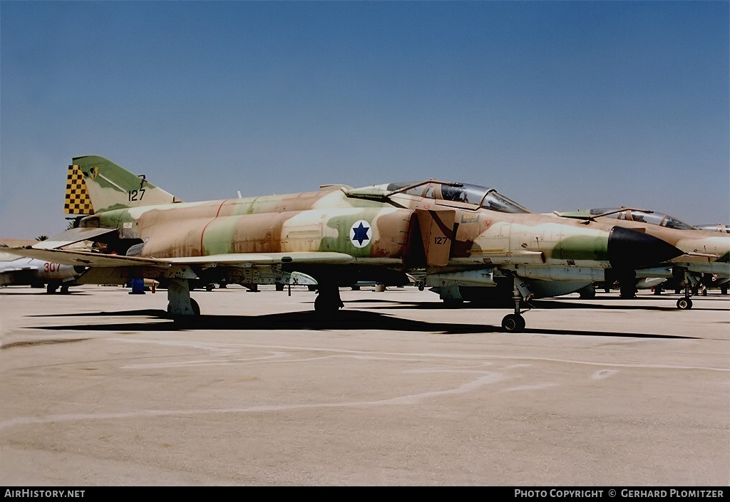 Aircraft Photo of 127 | McDonnell Douglas F-4E Kurnass 2000 | Israel - Air Force | AirHistory.net #599672