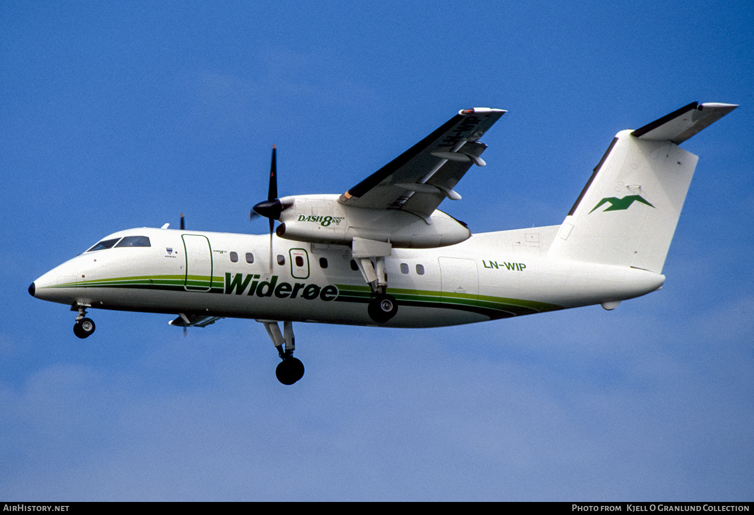 Aircraft Photo of LN-WIP | De Havilland Canada DHC-8-102 Dash 8 | Widerøe | AirHistory.net #599677