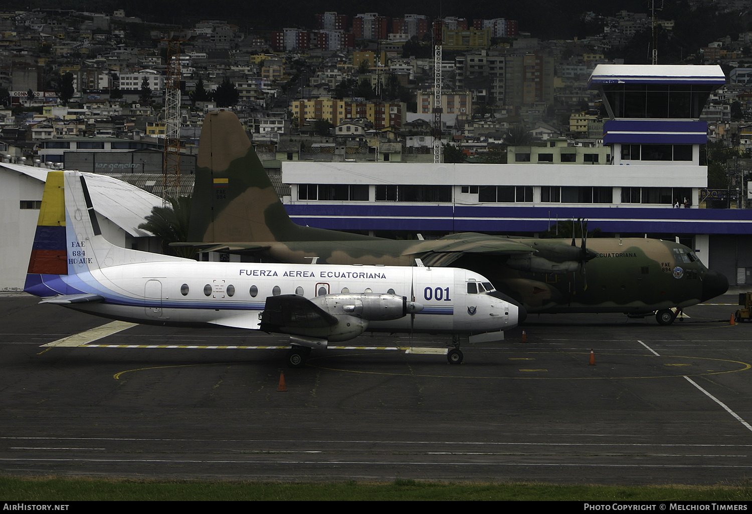 Aircraft Photo of FAE-684 / HC-AUK | Hawker Siddeley HS-748 Srs2A/267 | Ecuador - Air Force | AirHistory.net #599685