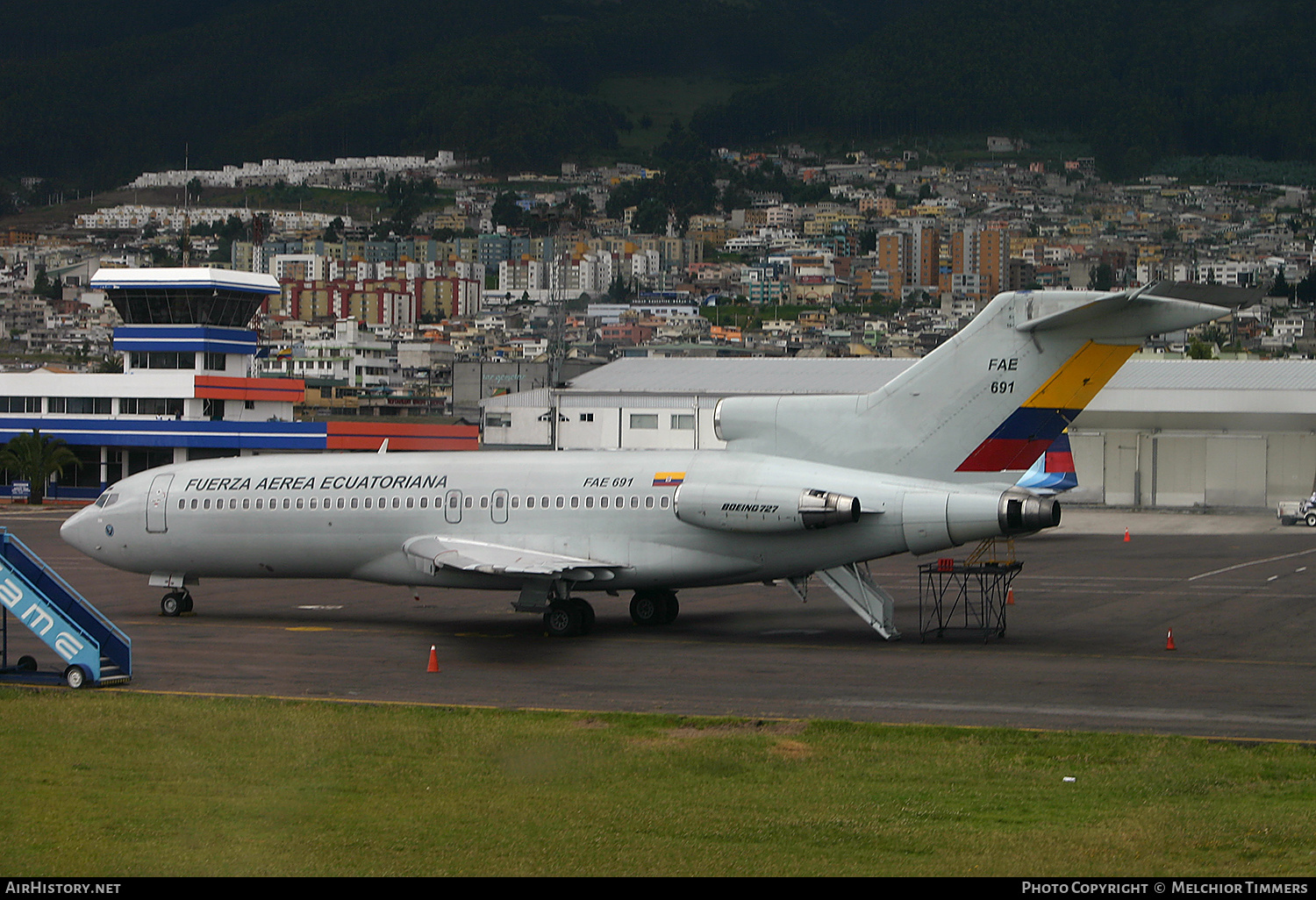 Aircraft Photo of FAE-691 | Boeing 727-134 | Ecuador - Air Force | AirHistory.net #599704
